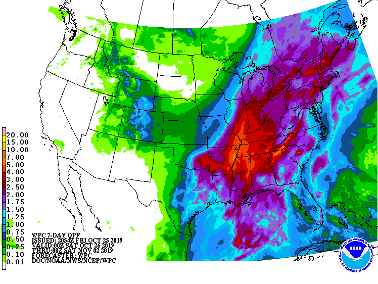 Precipitation forecast