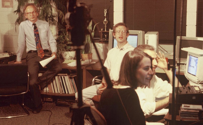 Perry Samson, Jeff Masters, Deborah Gibson and Jeff Ferguson attempting to produce a television series in 1994